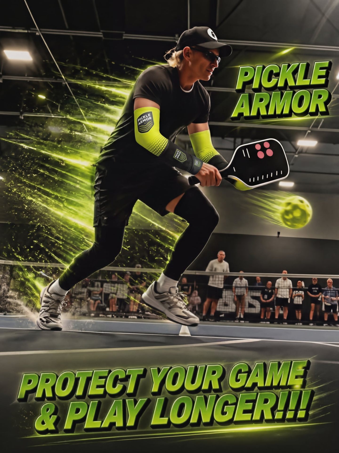 Pickle Armor on the court